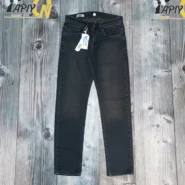 شلوار جین راسته مردانه آبی کثیف شور | پارچه وارداتی و دوخت صنعتی